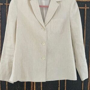 Talbots Irish Linen blazer NEW $148 selling for $26